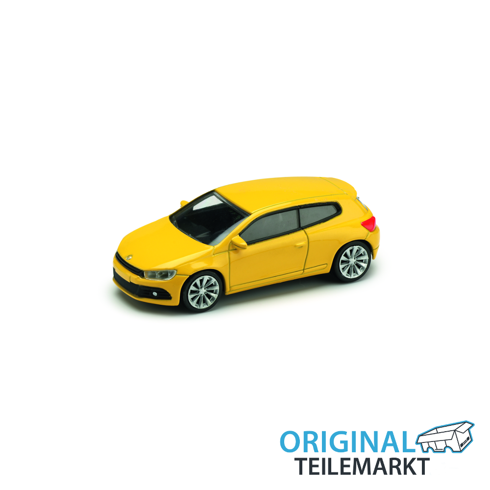 Spielzeugauto VW Scirocco gelb 3 Inch 