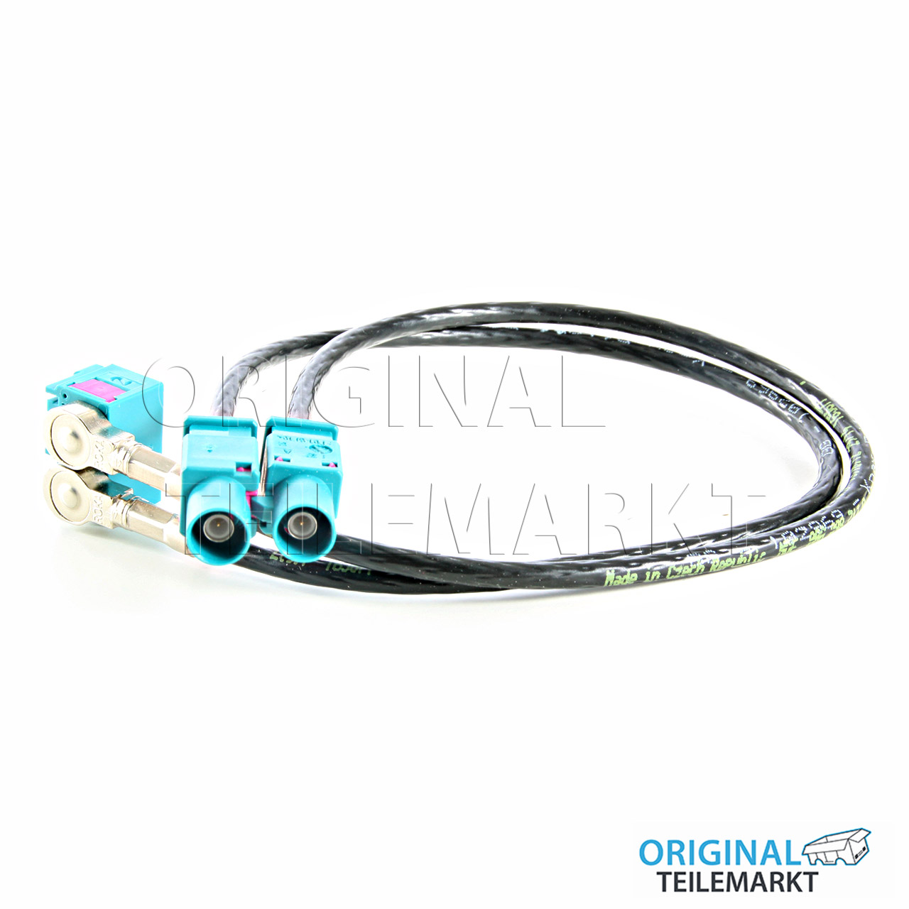 Doppeladapterantennenleitung Winkelbuchsengehäuse 000098713A