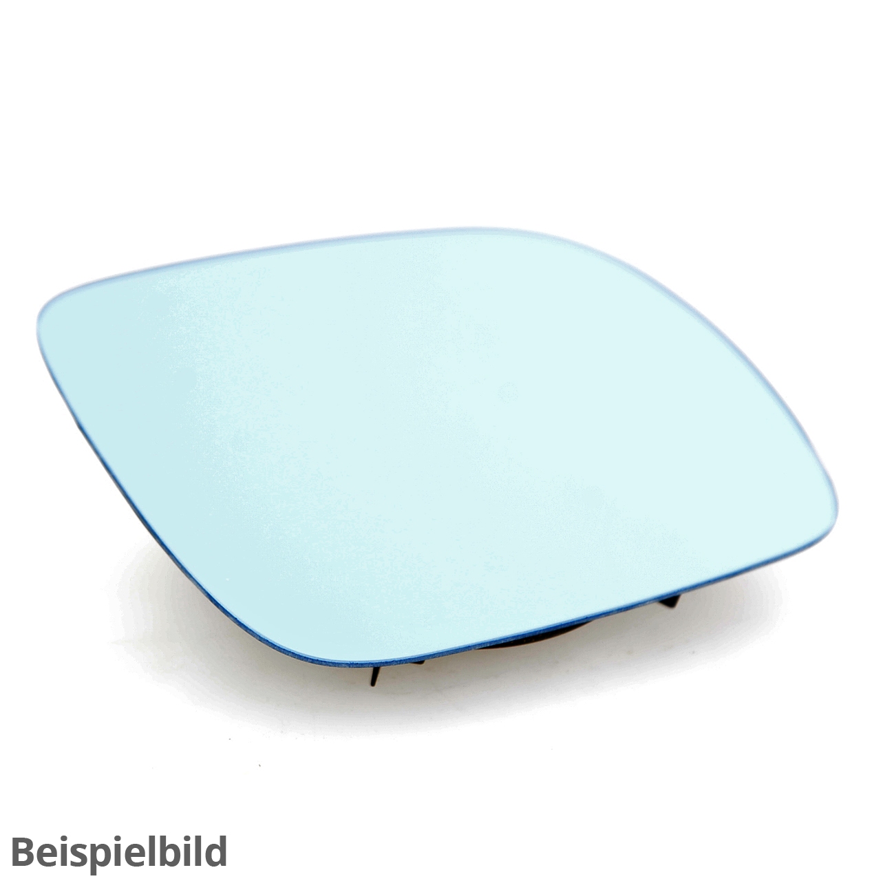 Spiegelglas r. (konvex) mit Trägerpl. für elek. verstel. Aussensp. Beschr.: arabisch 