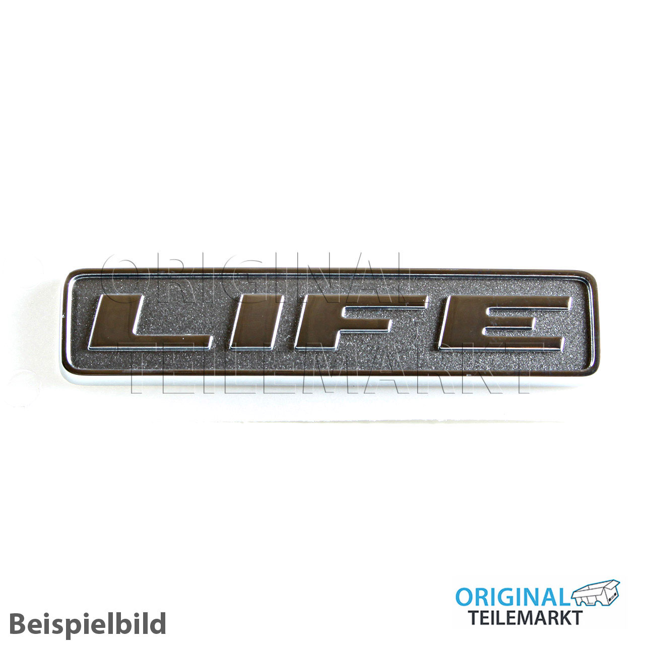 Blende mit Emblem 165853688A GX2 satinschwarz/chrom spezial