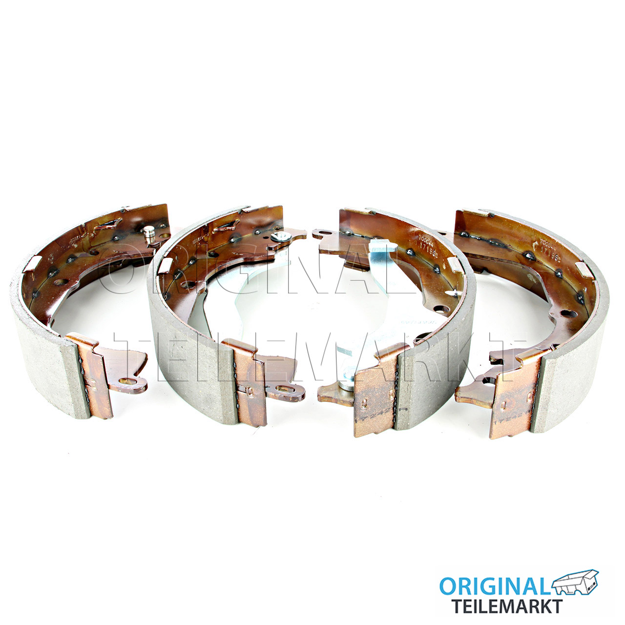 1 Satz Bremsbacken mit Belägen 2H0698525