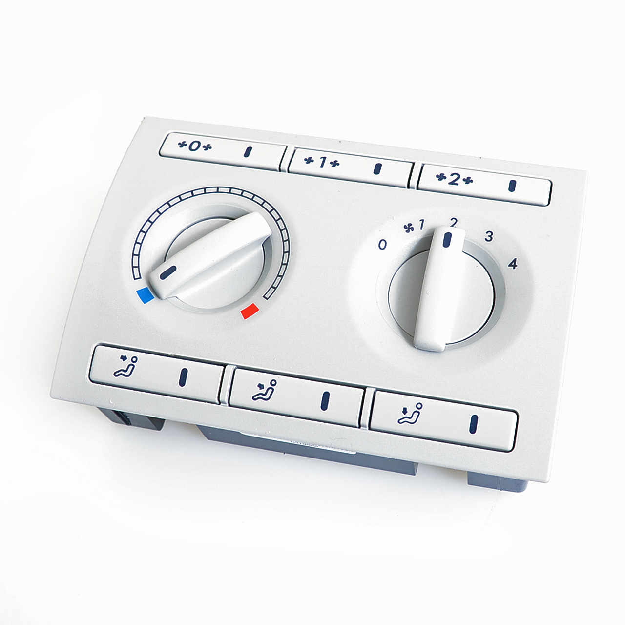 Bedieneinheit für Fahrzeuge mit manuell geregelter Klimaanlage perlgrau 7H5919158G Y20