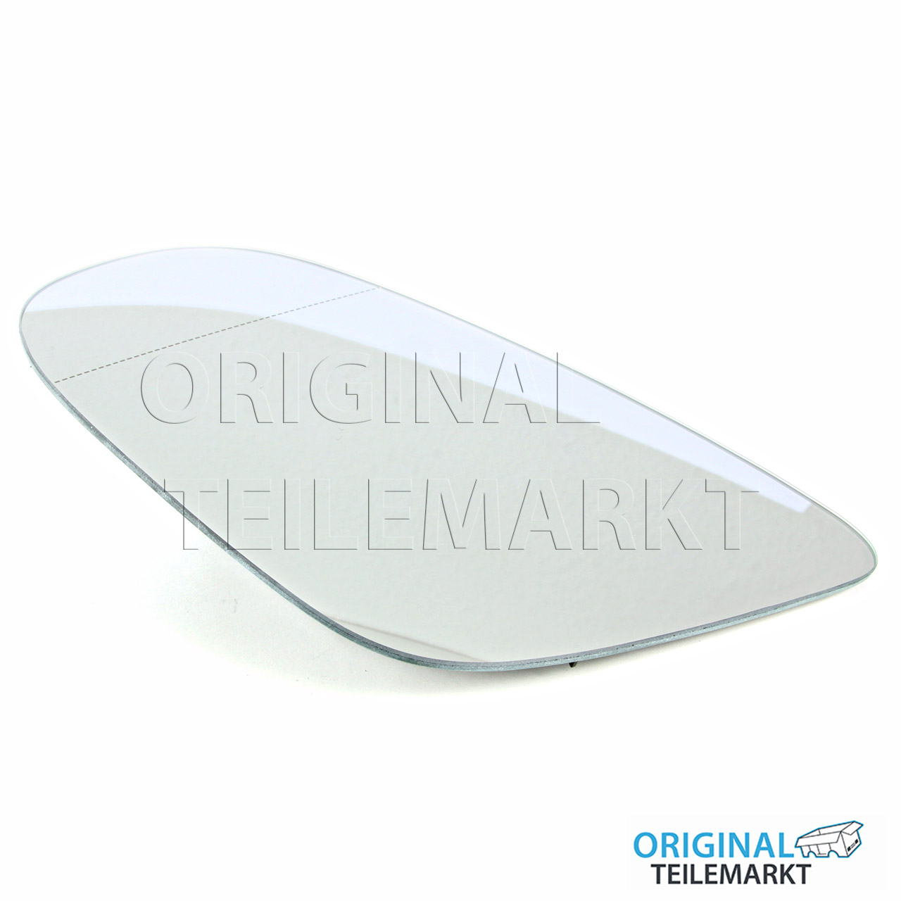 Spiegelglas links (asphärisch weitwinkel) mit Trägerplatte 5K0857521