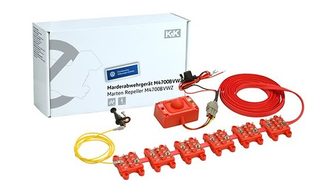 Marder-Abwehranlage (elektrotechnisch) 000 054 650J M4700B, Multikontaktbürste, Ultraschall
