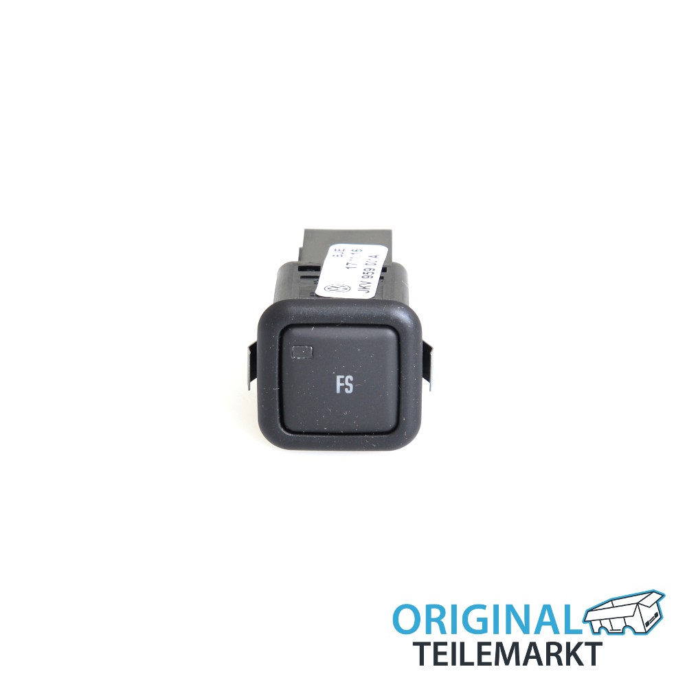 Drucktaster  für Funkfreisprecheinrichtung satinschwarz 1T0927124  9B9