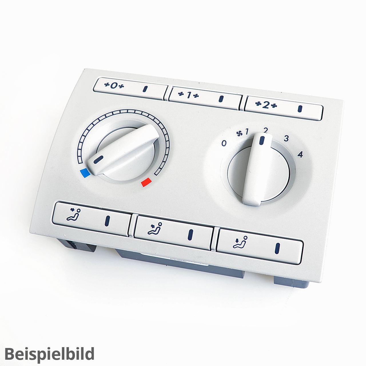 Bedieneinheit für Fahrzeuge mit 2.Wärmetauscher hellbeige 7D0919158  Q70