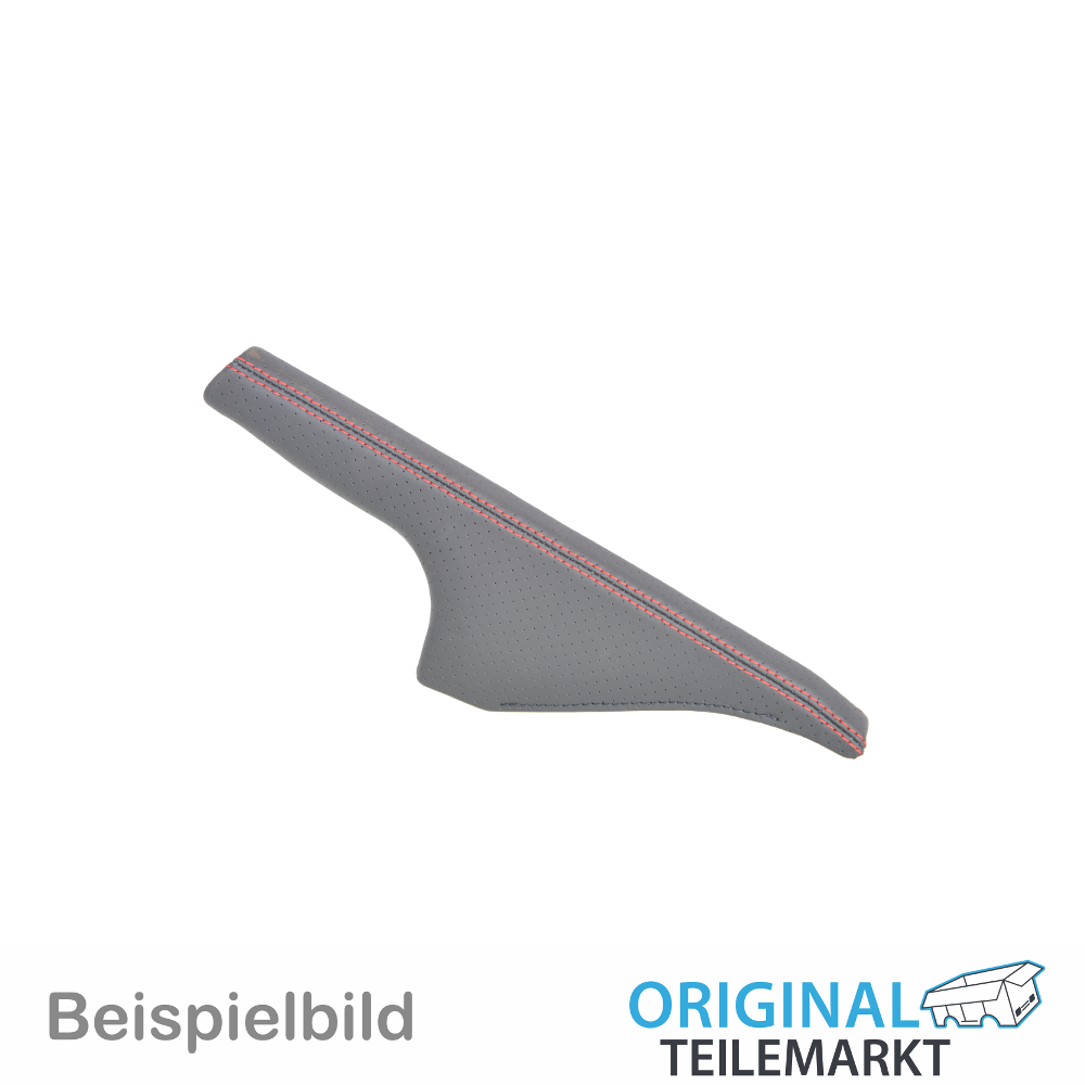 99-1j0711461anwb Handbremshebelgriff mit Verkleidung Leder flanellgrau 1J0711461A 9EX