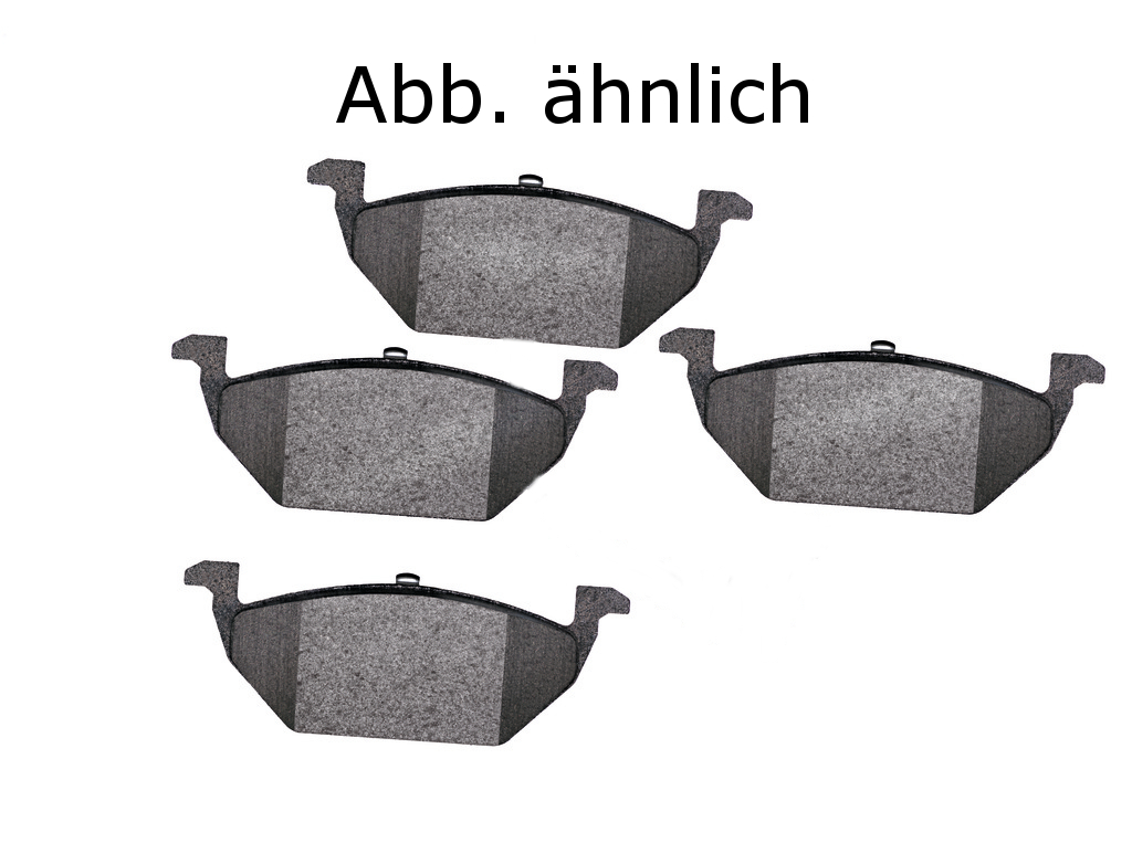 VW T5 Economy Bremsbeläge hinten mit Verschleissanzeige