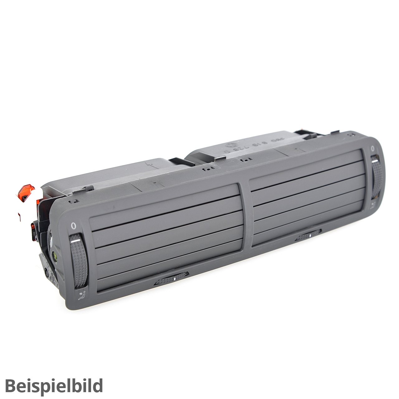 Gehäuse für Luftdüse Mitte Rlkg Satinschwarz 1E2819728  01C