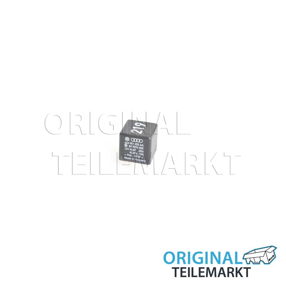 Arbeitskontaktrelais Motorsteuerung 443951253AA