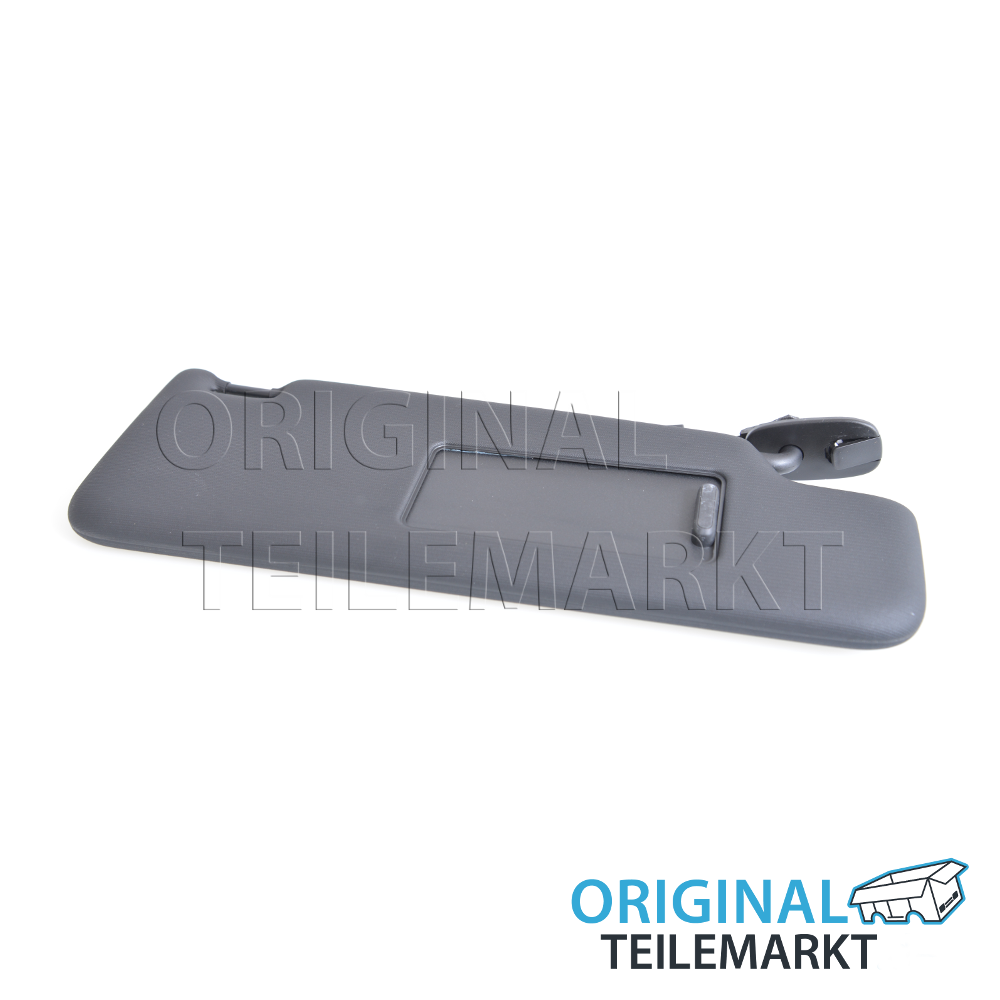 Sonnenblende rechts mit beleuchtetem Spiegel und Abdeckung schwarz 1Q0857552K 3H8