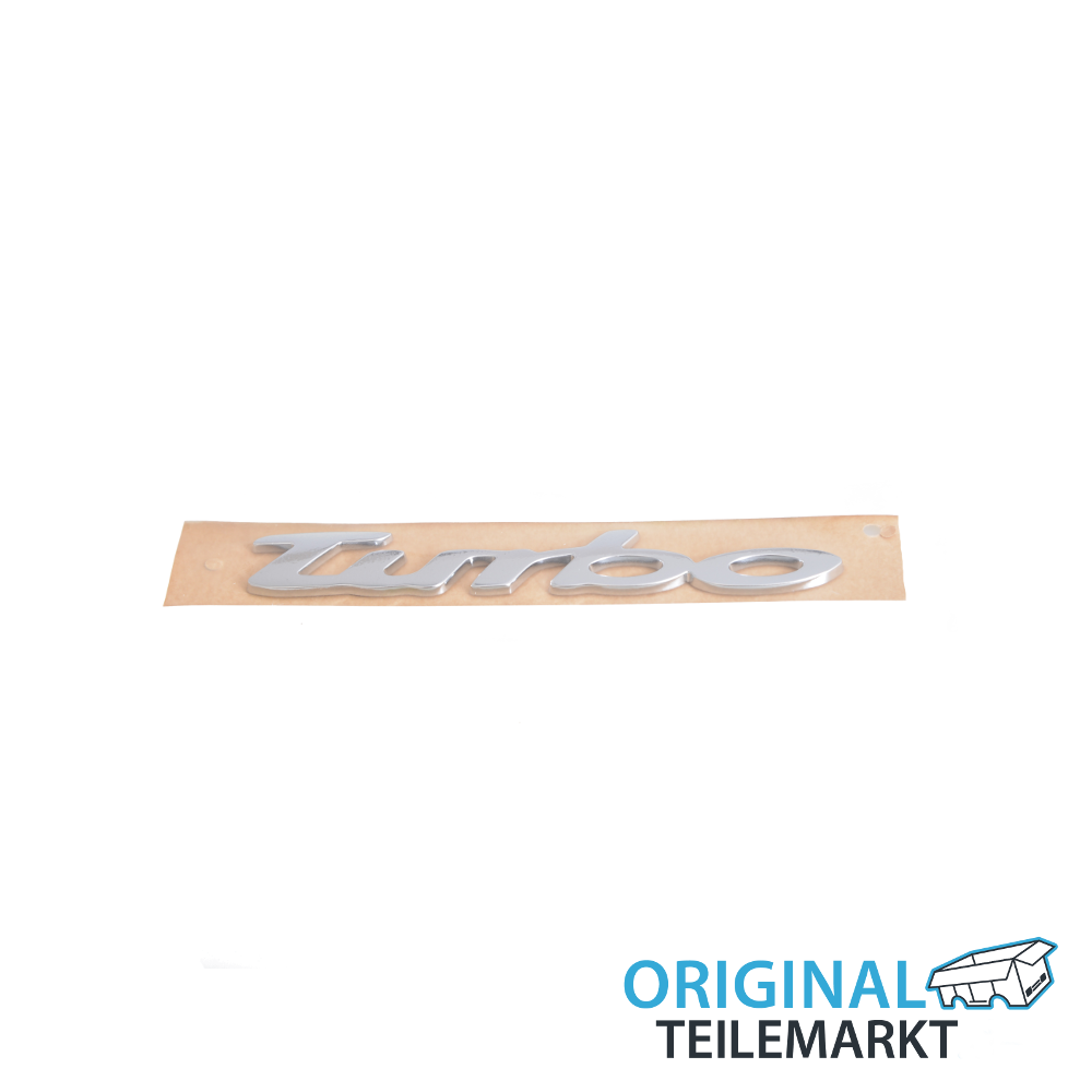 Schriftzug Turbo, satinschwarz/chrom 1C0 853 675 A GX2