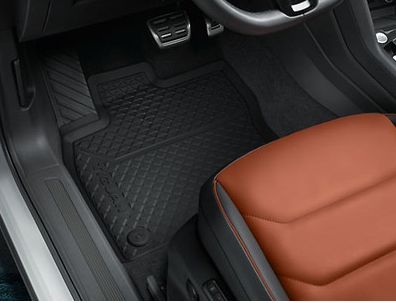 Allwettermatte 5NL 061 500  82V vorn und hinten, Titanschwarz, Linkslenker