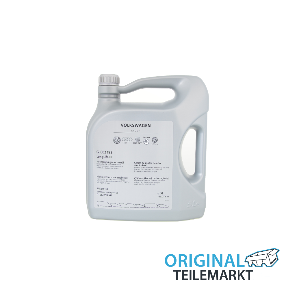 Original 5L LongLife III Motoröl SAE 5W - 30