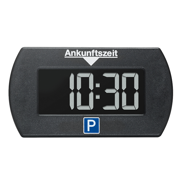 PARK MINI elektronische Parkscheibe Schwarz