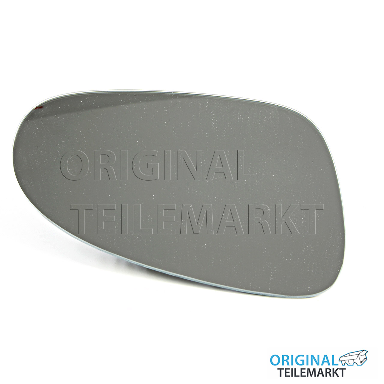 Spiegelglas rechts (konvex) mit Trägerplatte 5M0857522F