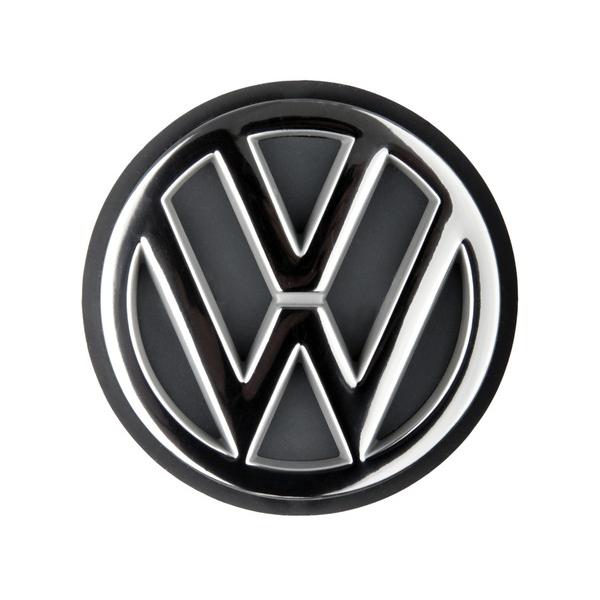 VW-Emblem 1H6853630  WV9 chrom spezial